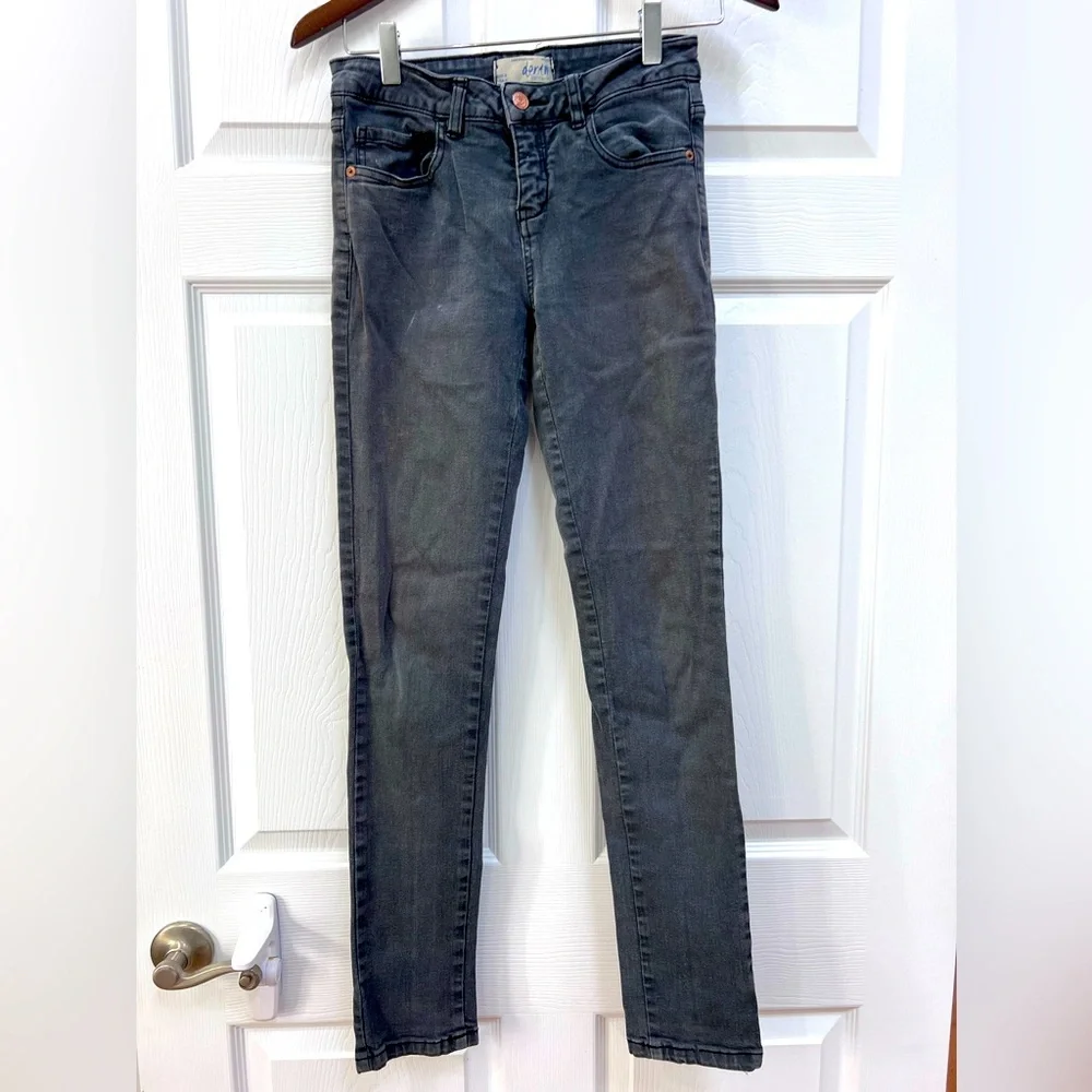 Cotton On Gray Denim Skinny Jean, Size 4